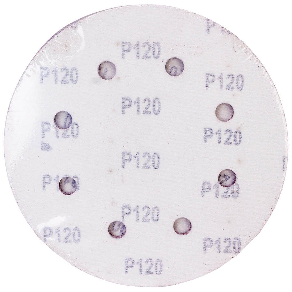 Круг шлифовальный Sturm!, абразивный, зерно 120, d=180мм, 20шт/упак