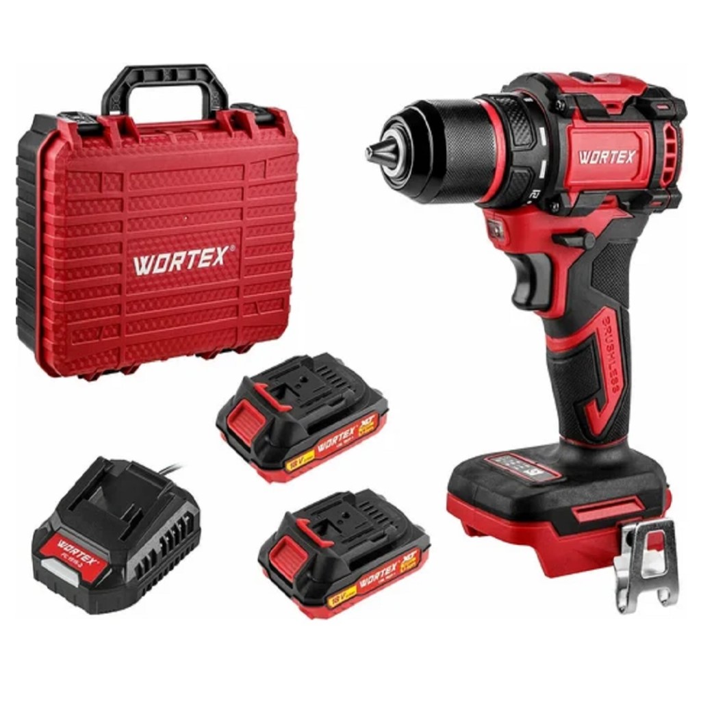 Дрель-шуруповерт аккумуляторная Wortex BD 2025-1 DLi, 18В