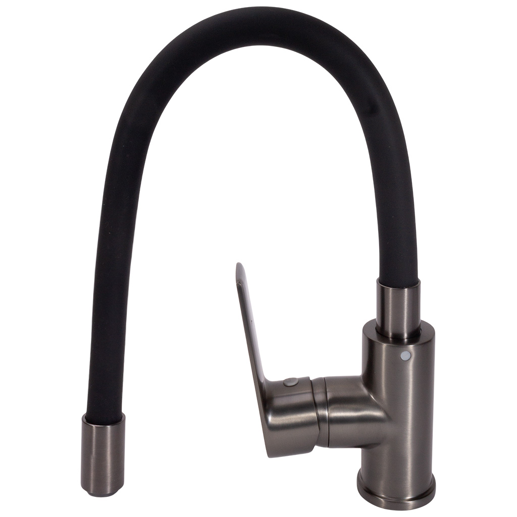 Смеситель для кухни Mixline ML33-098GR, графит