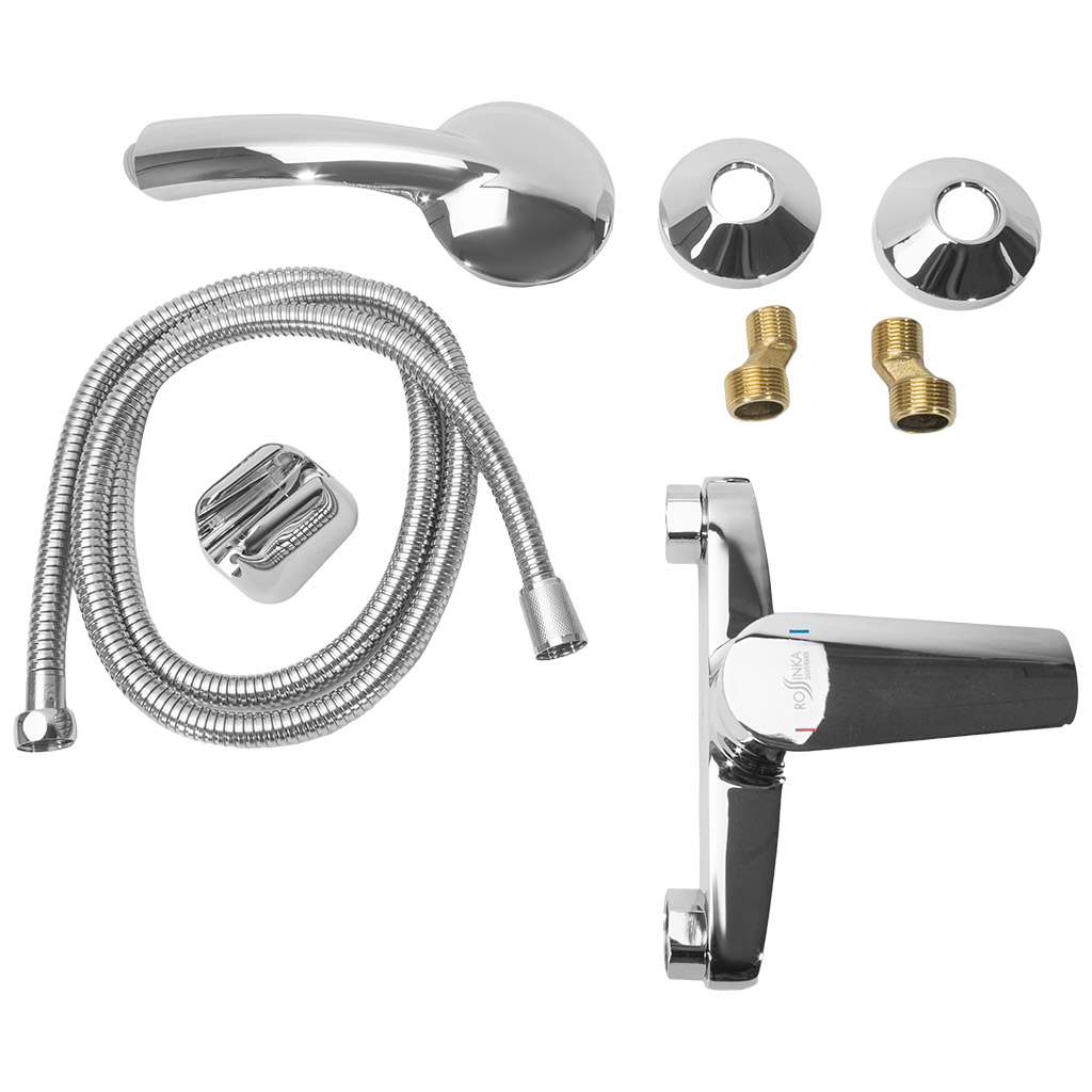 Смеситель Rossinka S35-41, для ванны с душем