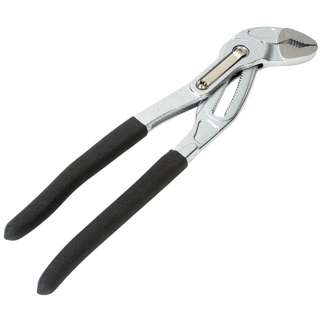Клещи переставные Hanskonner, кнопочный шарнир, зев 50мм, 250мм