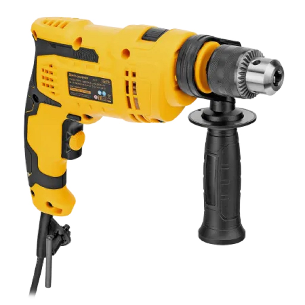 Дрель ударная Denzel IDD-750, 750Вт