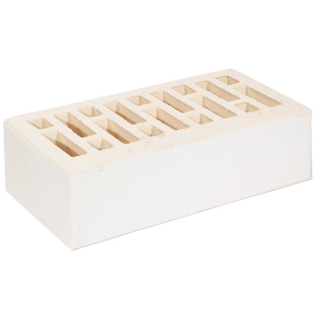 Кирпич лицевой керамический Красная Гвардия, White Premium, 1,0НФ, М175, (480шт, упаковка)