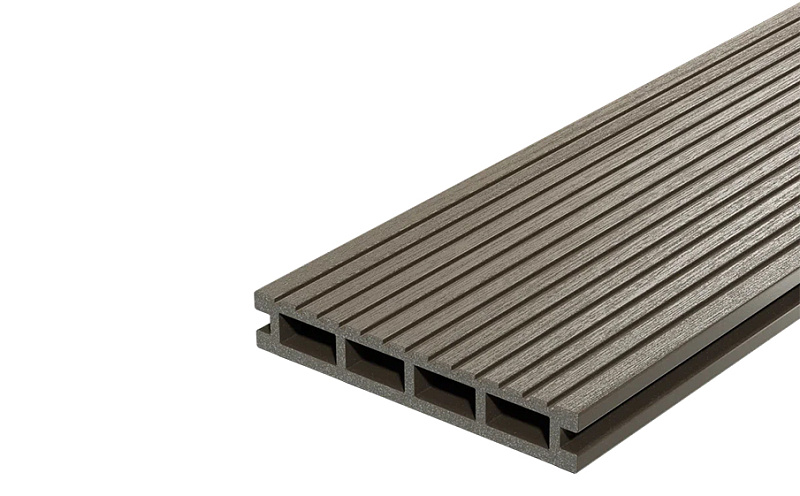 Террасная доска Decking, Urban, Венге (темный орех), 150 х 24 х 3000мм