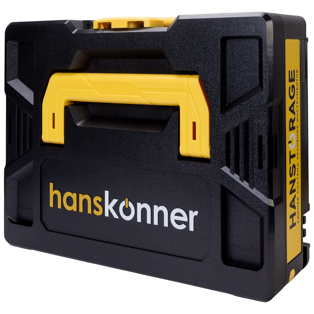 Винтоверт ударный Hanskonner HCD20280BLC, аккумуляторный, 1BatterySystem, 18В