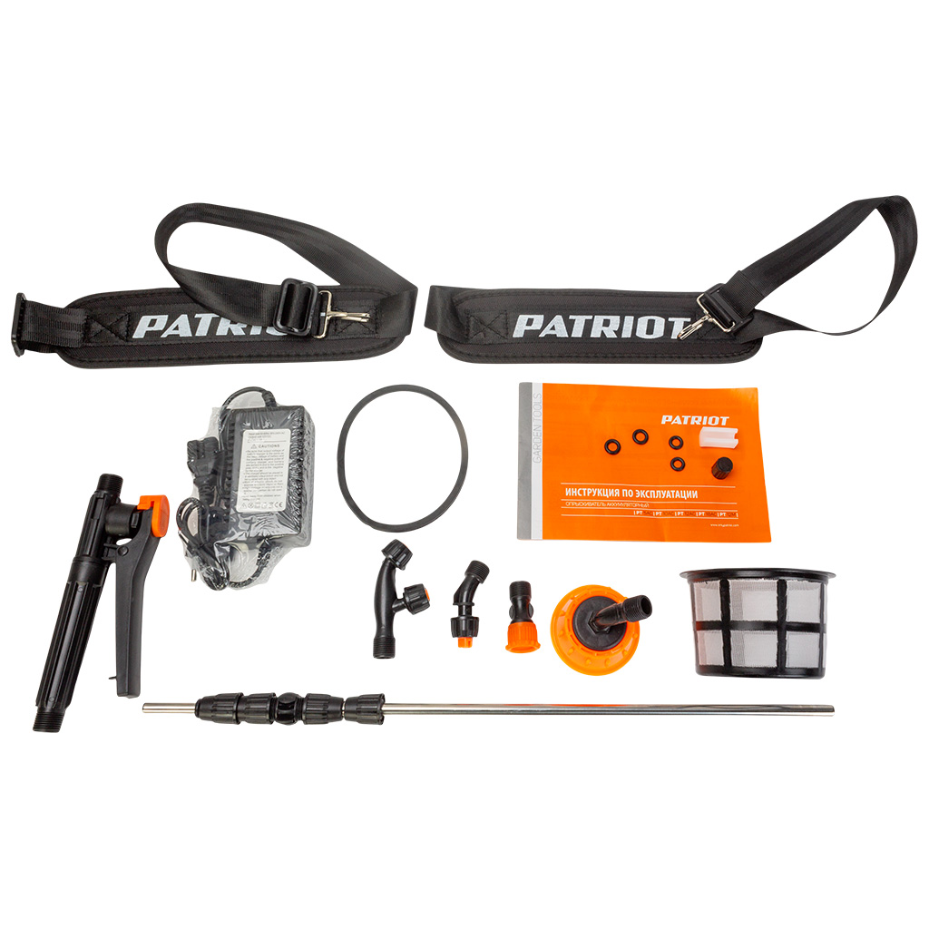 Ранцевый опрыскиватель Patriot PT-12AC, аккумуляторный, 12л