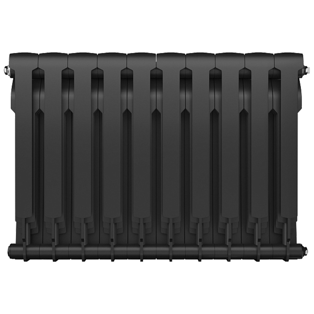 Радиатор Royal Thermo, BiLiner /Noir Sable, 10 секций, 500, биметалл