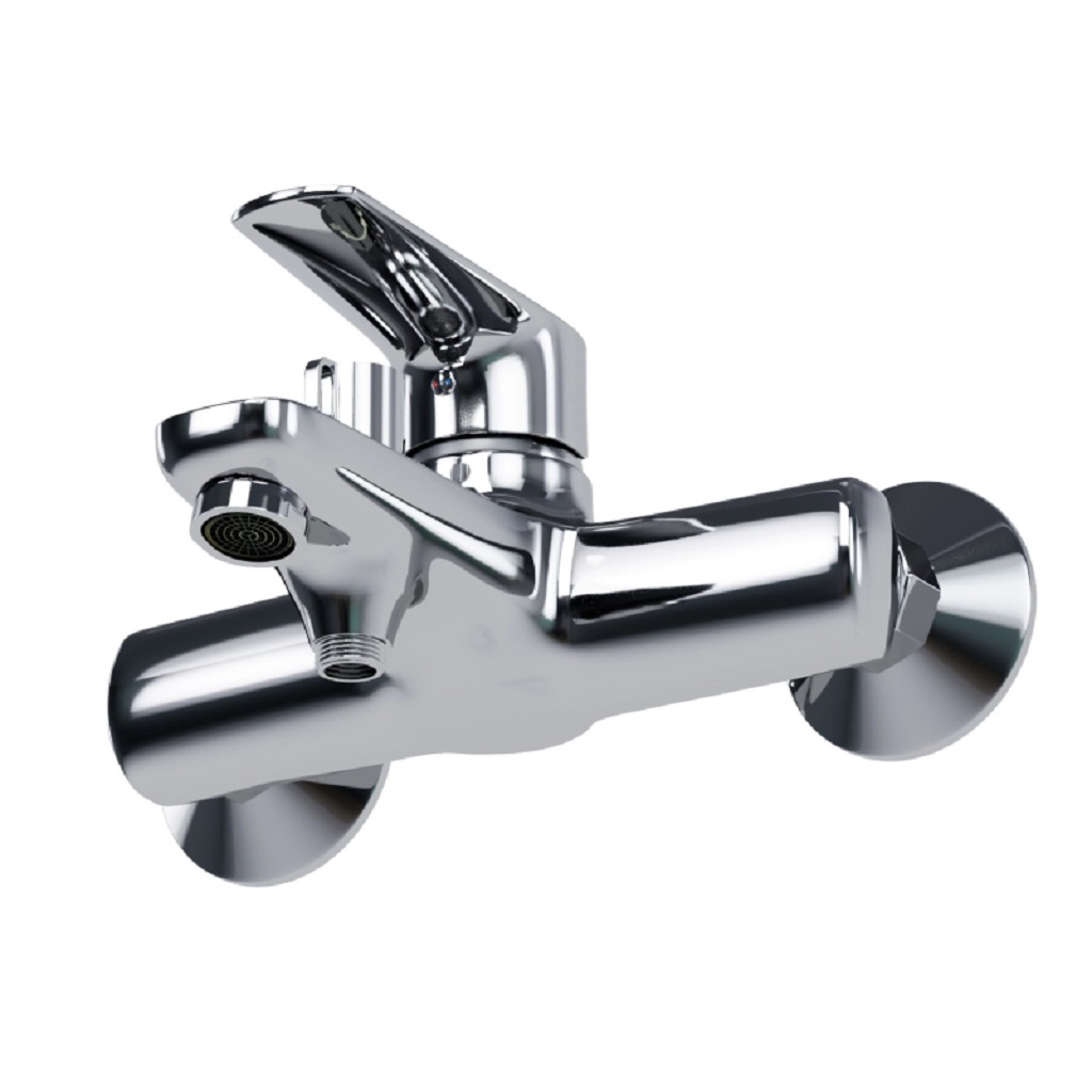 Смеситель для ванны Mixline ML14-01, хром