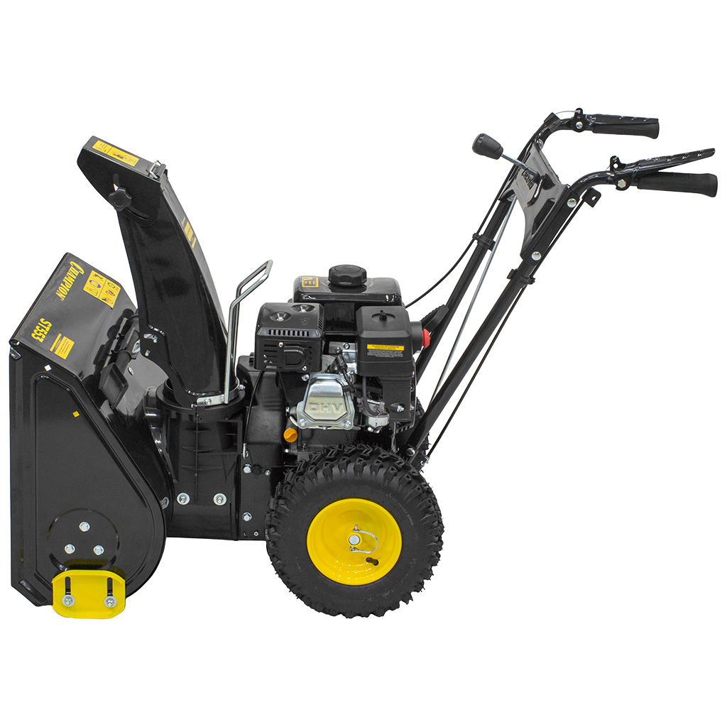 Снегоуборочная машина бензиновая Champion ST553, ручной старт