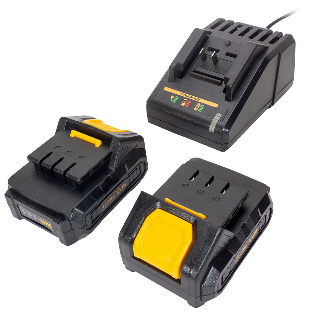 Дрель-шуруповерт Denzel CDL-12-02BM, аккумуляторная, 12В