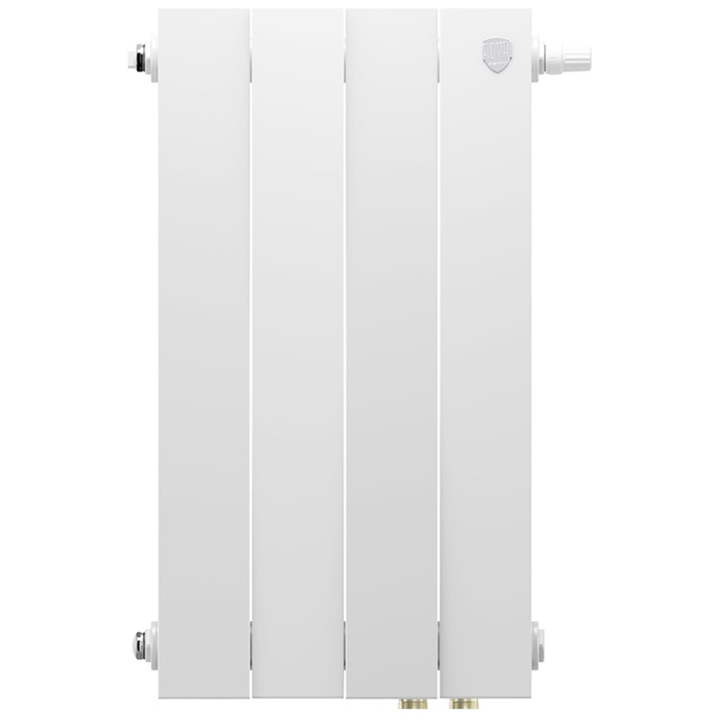 Радиатор Royal Thermo, PianoForte /Bianco Traffico, 4 секции, 500, биметалл
