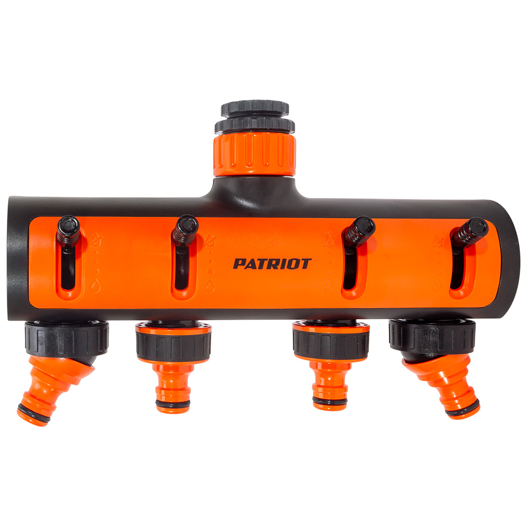 Распределитель Patriot WTA 4, 1/2'' х 3/4'', 4х-канальный