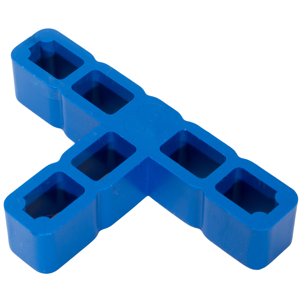 Фиксатор шва Decor для плитки, 8х 8мм, Т-образный, 80шт/упак