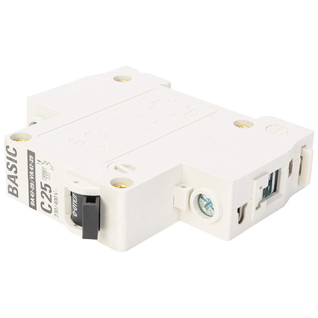 Выключатель автоматический ВА47-29 EKF, 1 полюсный, 25А С 4.5кА