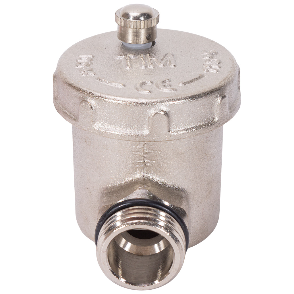 Воздухоотводчик угловой Tim, 1/2''