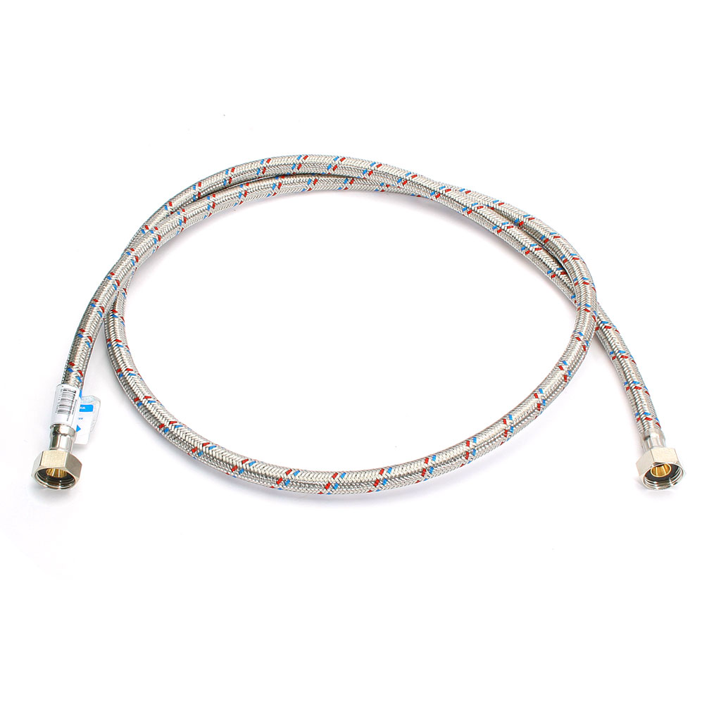 Подводка гибкая для воды, 1/2" г-г, 1.5м
