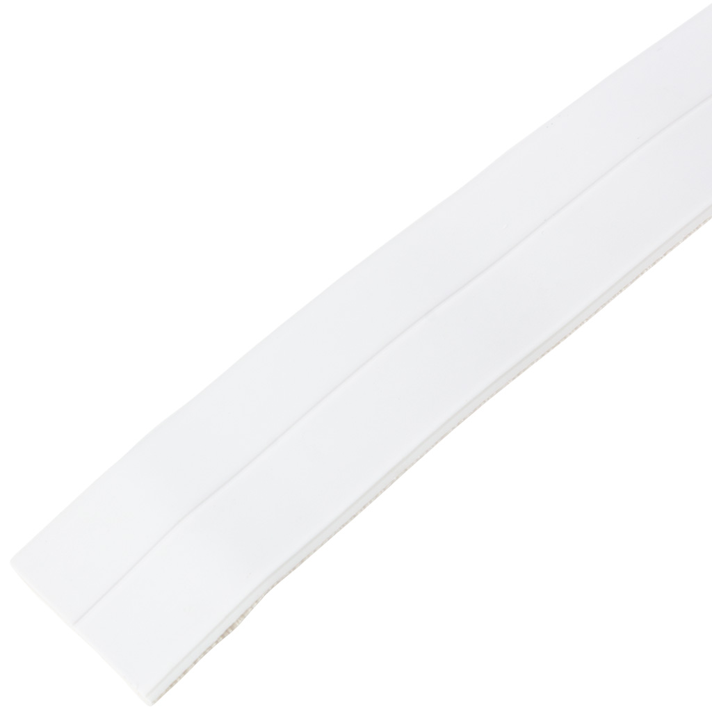 Лента бордюрная ВМ03-38, высота 38мм, длина 3,35м, белая, ПВХ