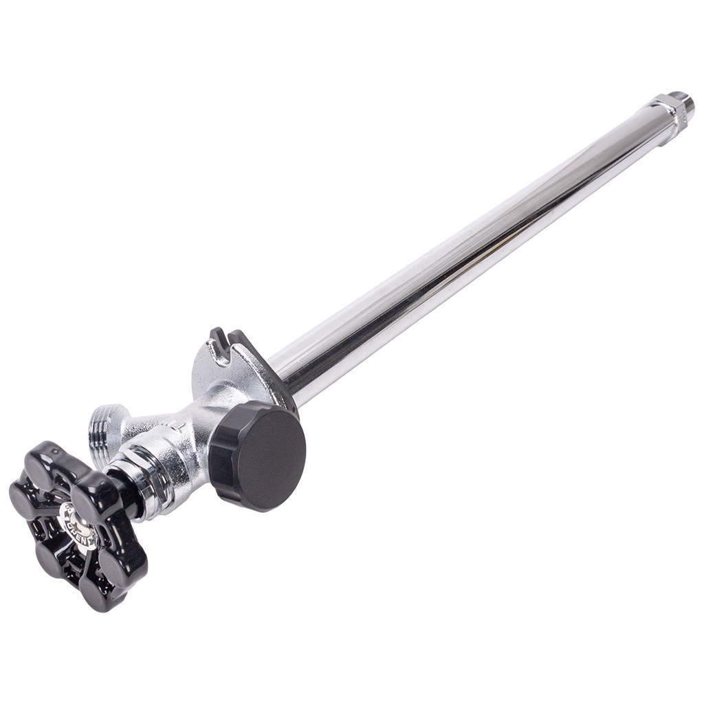 Кран незамерзающий для стен TIM, уличный, 350мм