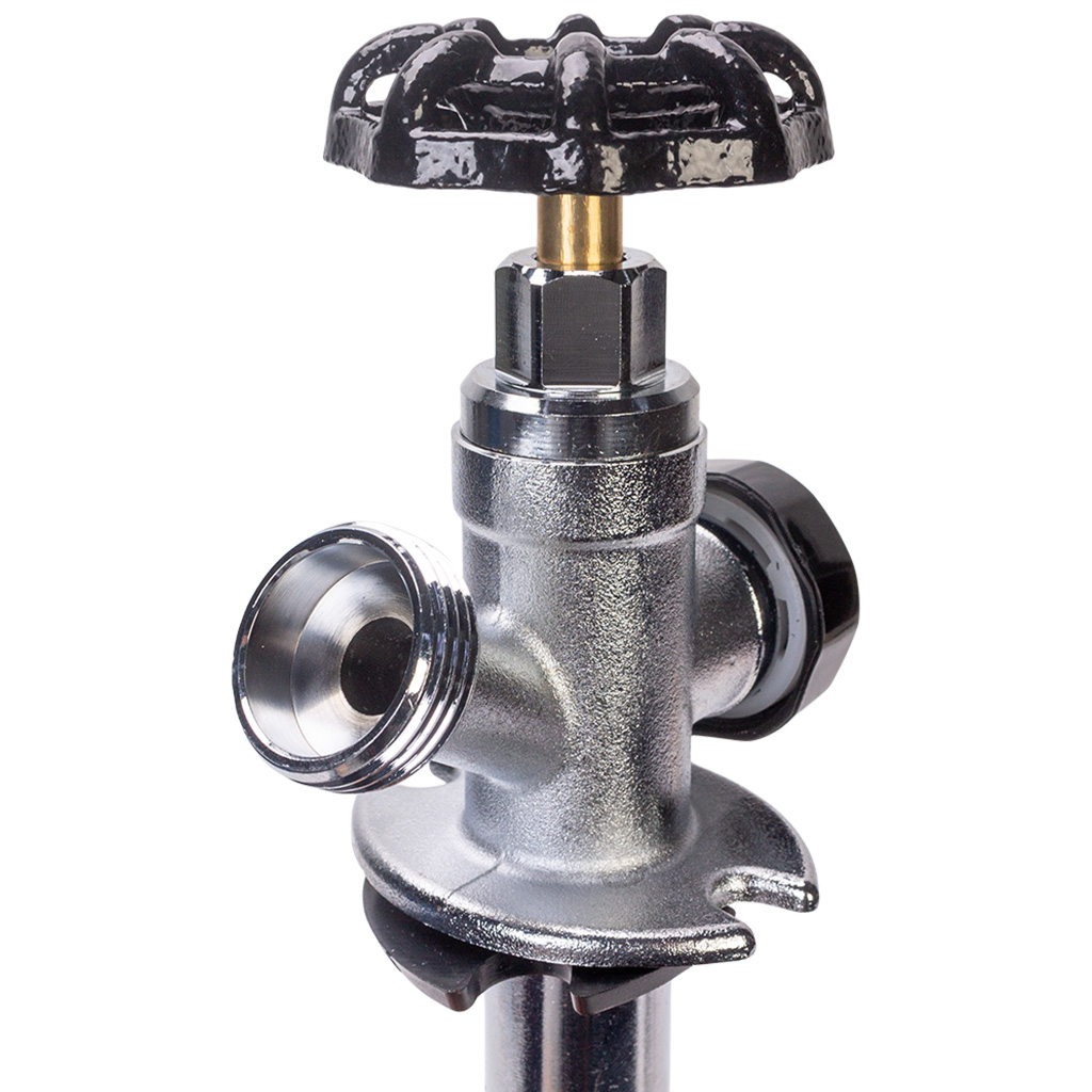 Кран незамерзающий для стен TIM, уличный, 250мм