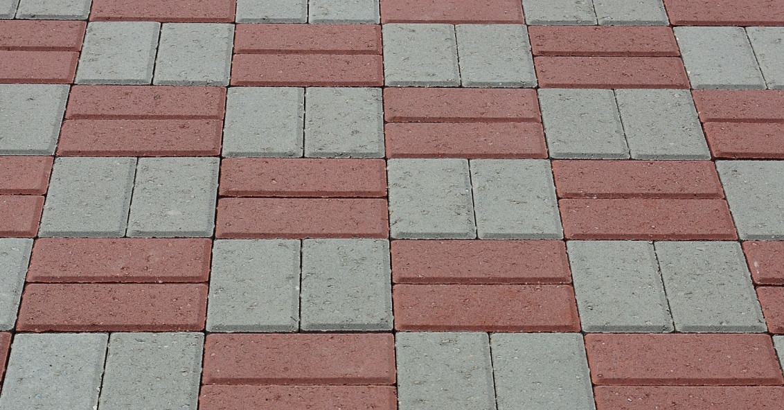 Плитка тротуарная прессованная "Брусчатка" серая, 60х100х200мм, штучно фото №7