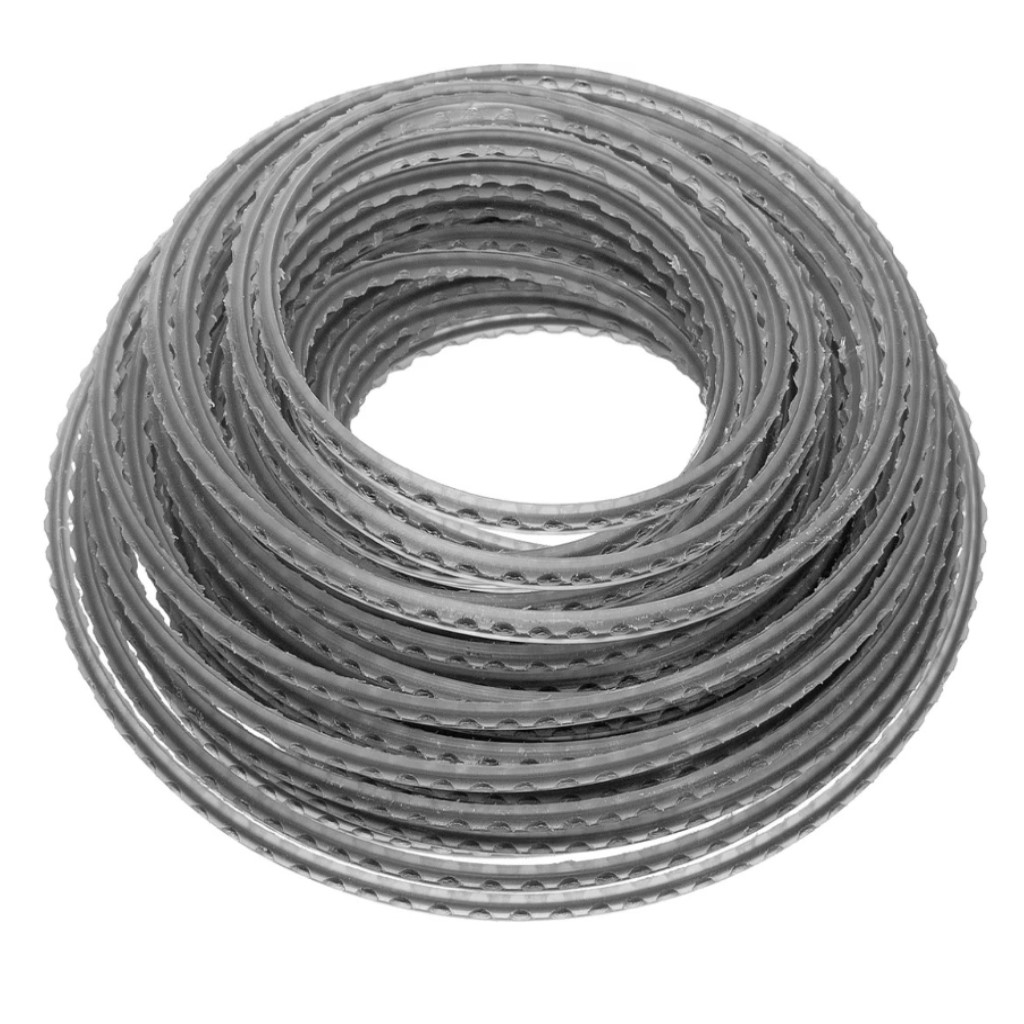 Леска для триммера Denzel Extra cord, 3.0 мм х 15м, двухкомпонентная, зубчатый квадрат