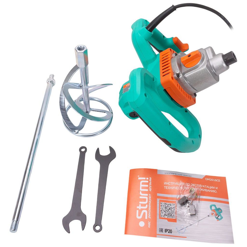 Миксер Sturm! DM2016CE, электрический, 1600Вт