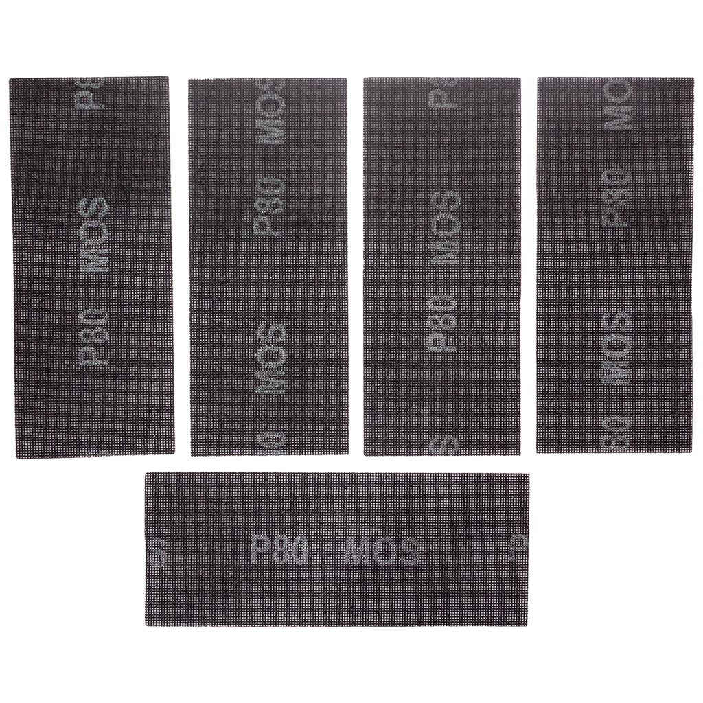 Сетка шлифовальная Mos, 115х280мм, № 80, 5шт