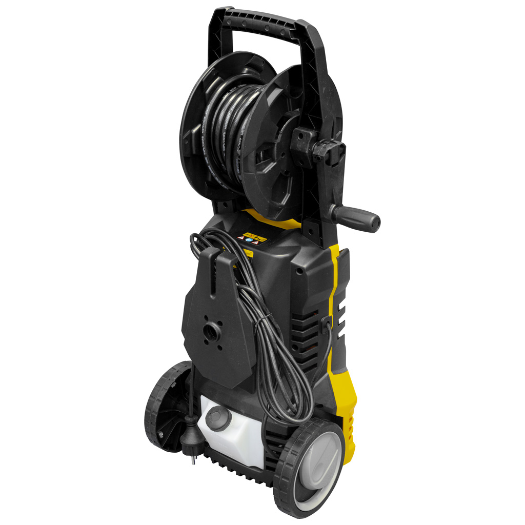 Моечная машина высокого давления Denzel, R-165D, 2200Вт, 165 бар, 7л/мин, с барабаном .