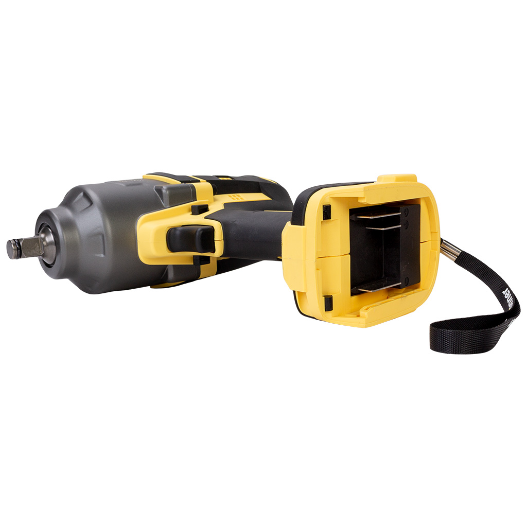 Набор электроинструмента Hanskonner, Дрель ударная + Гайковерт, в ящике с АКБ 6А+ЗУ 4,