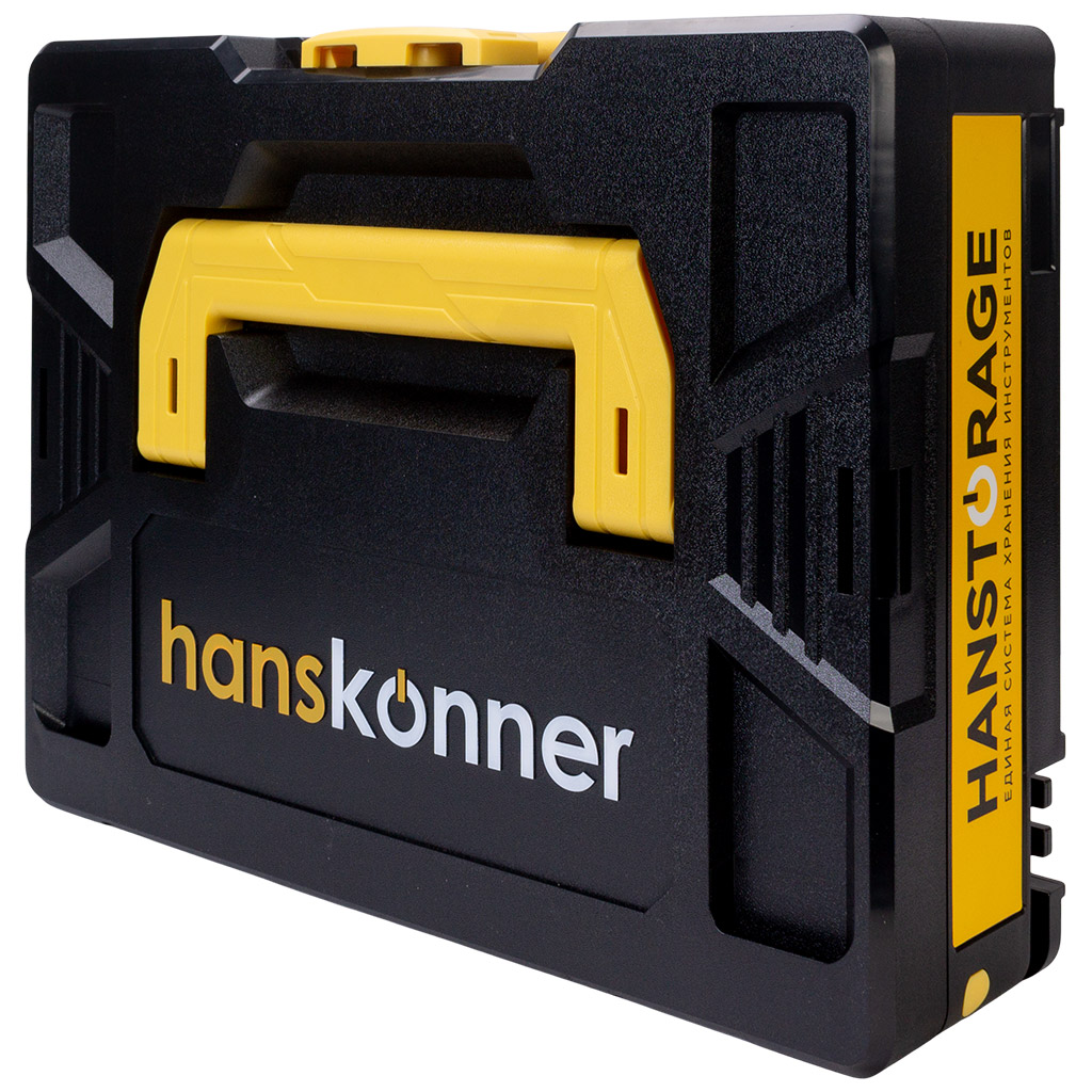 Дрель ударная Hanskonner, аккумуляторная, с бесщеточным двигателем, 18В, HCD18165BLI