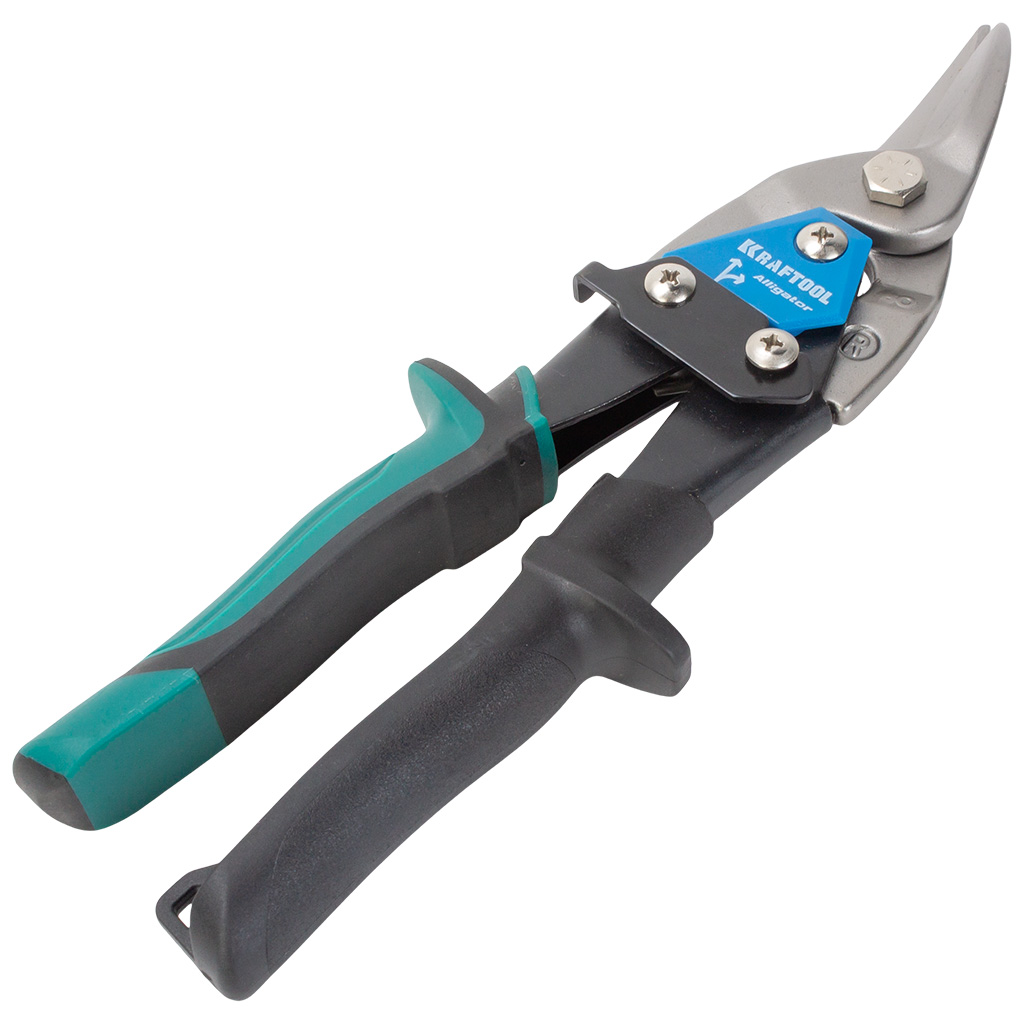 Ножницы по металлу Kraftool Alligator, правый рез 250мм