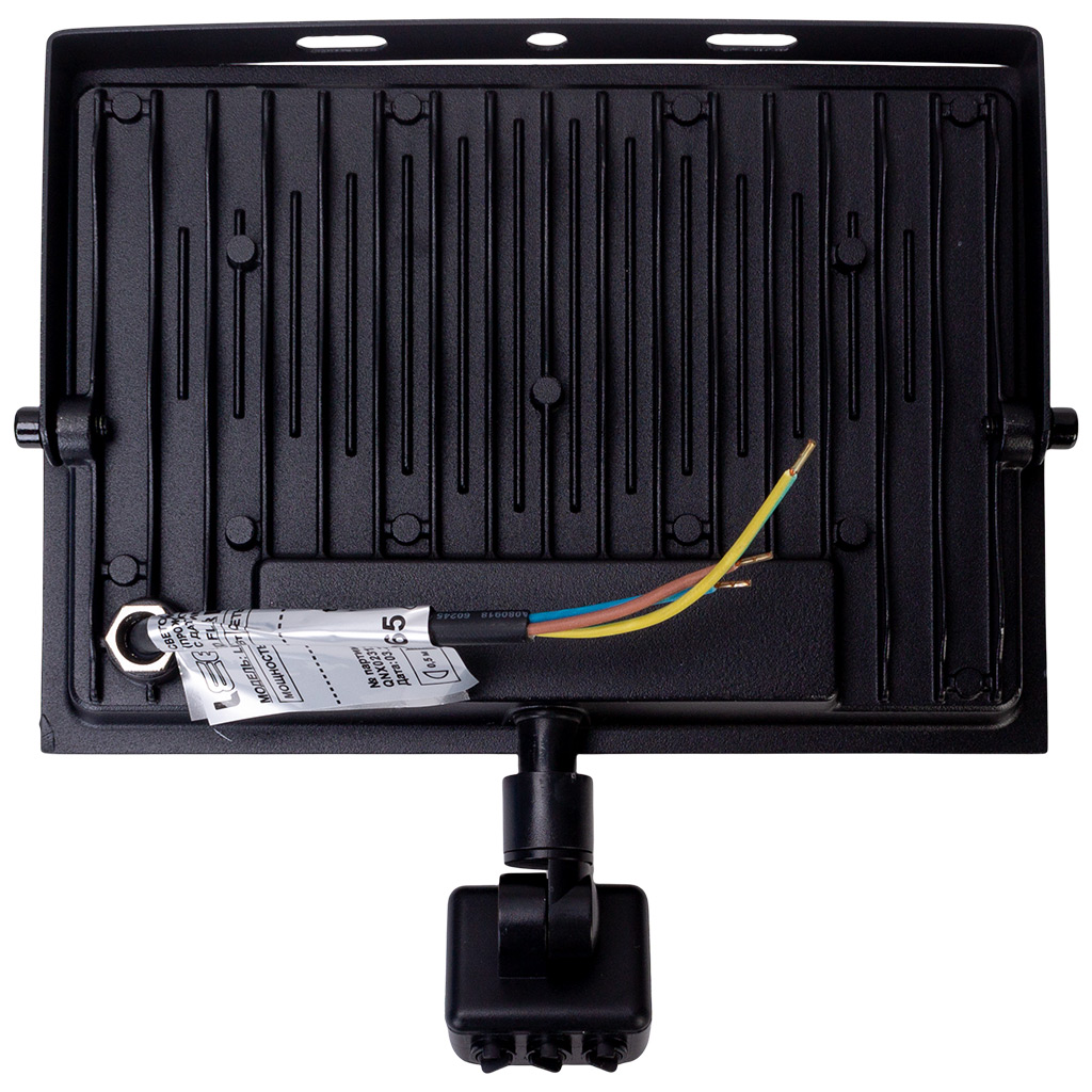 Прожектор светодиодный с сенсором Leek, 100Вт, 6500K, IP65, черный