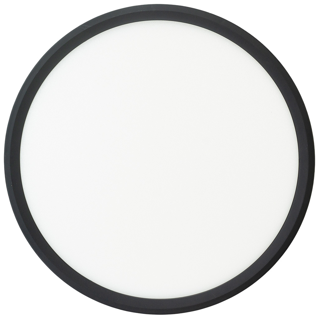 Светильник светодиодный Leek, 20Вт, 3000-6500К, IP40, черный