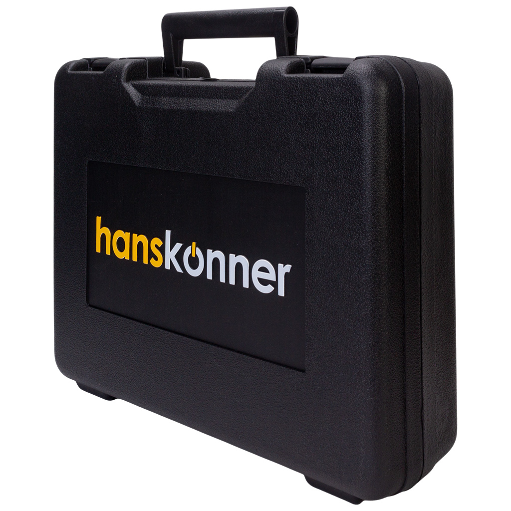 Дрель-шуруповерт Hanskonner, аккумуляторная, с бесщеточным двигателем, 18В, 1BatterySystem