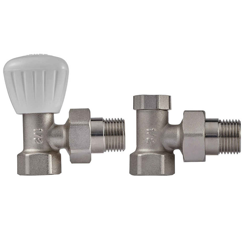 Набор ручной ругелировки радиатора Royal Thermo, угловой, 1/2"