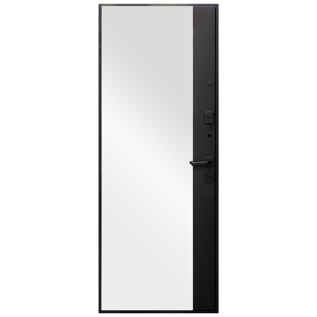 Дверь металлическая Гарда Царга, Темный кипарис, муар, 860х2050х75мм, правая