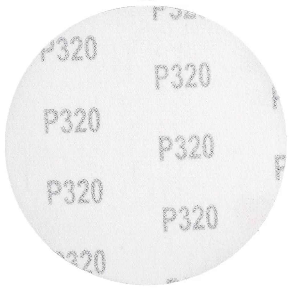 Круг шлифовальный универсальный Gepard, d125мм, Р320, 5шт/упак.