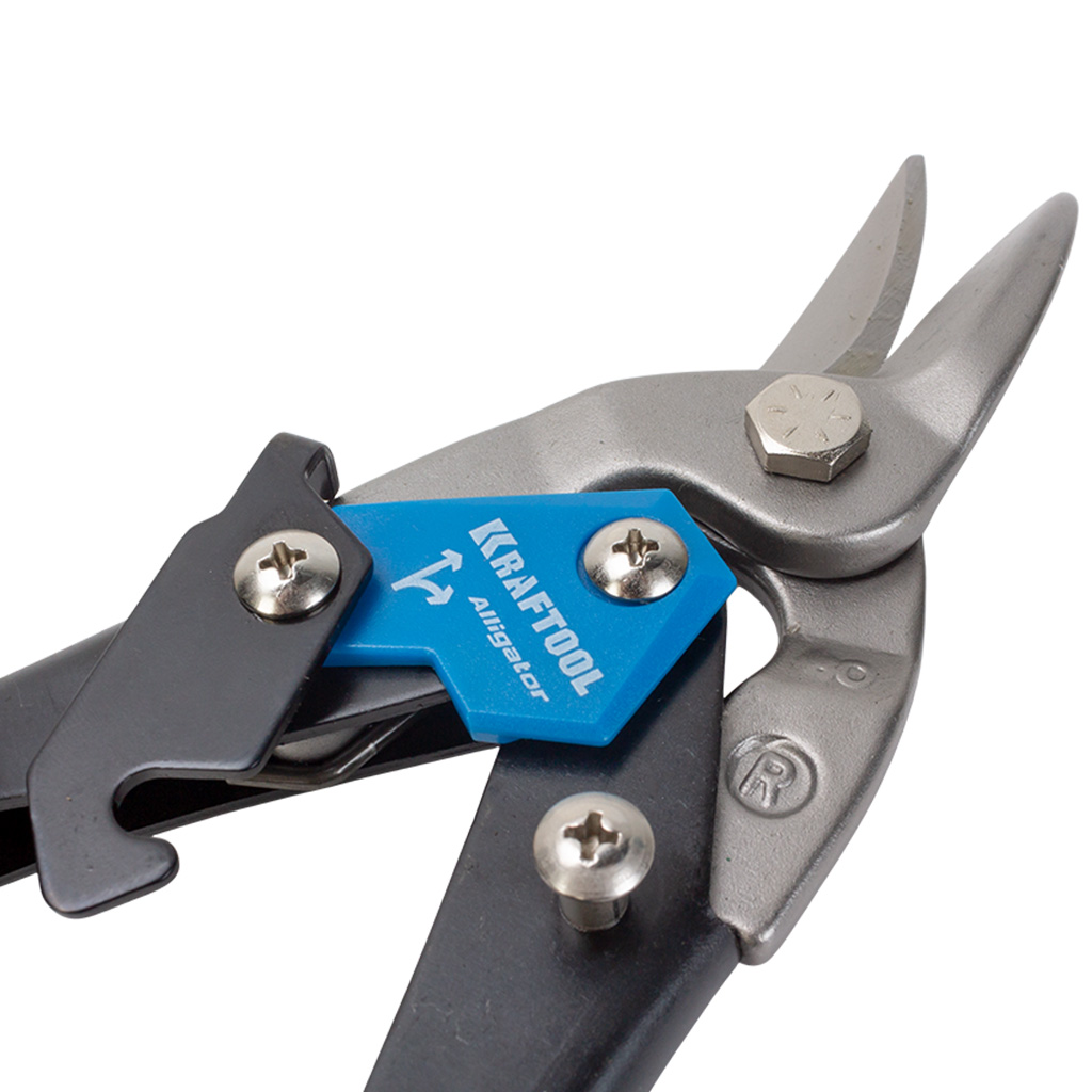 Ножницы по металлу Kraftool Alligator, правый рез 250мм