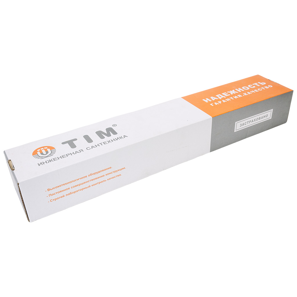 Кран незамерзающий для стен TIM, уличный, 250мм