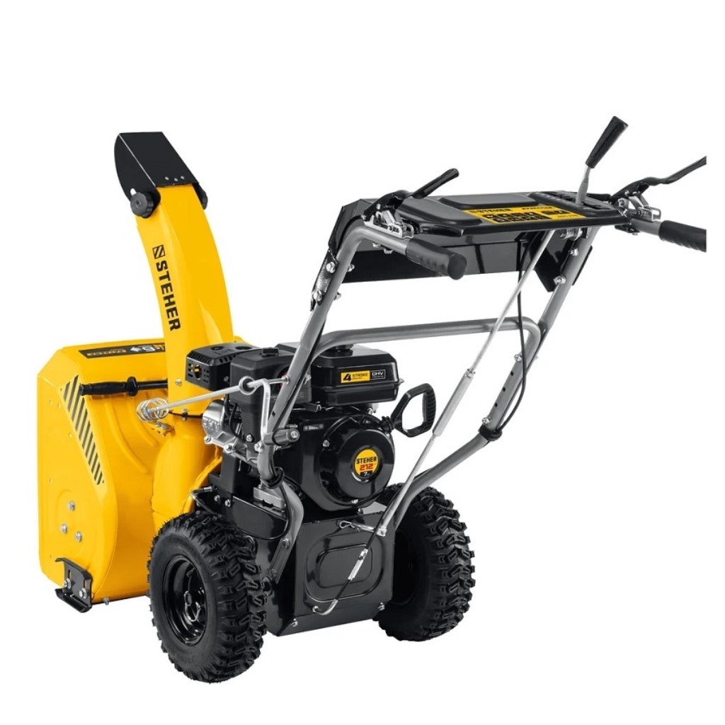 Снегоуборочная машина бензиновая Steher Extrem GST-756, ручной старт