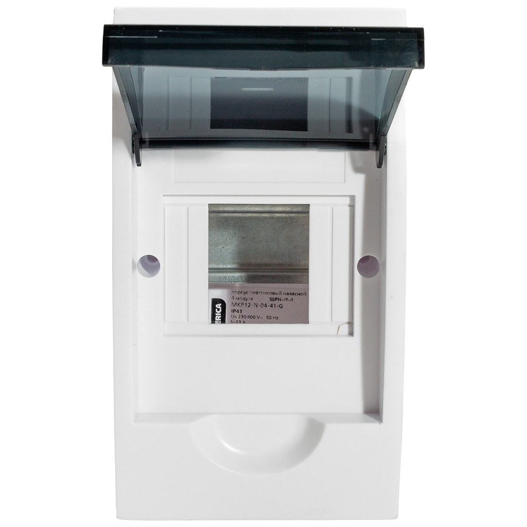 Щит распределительный GENERICA ЩРН-П, 4 модуля, навесной.