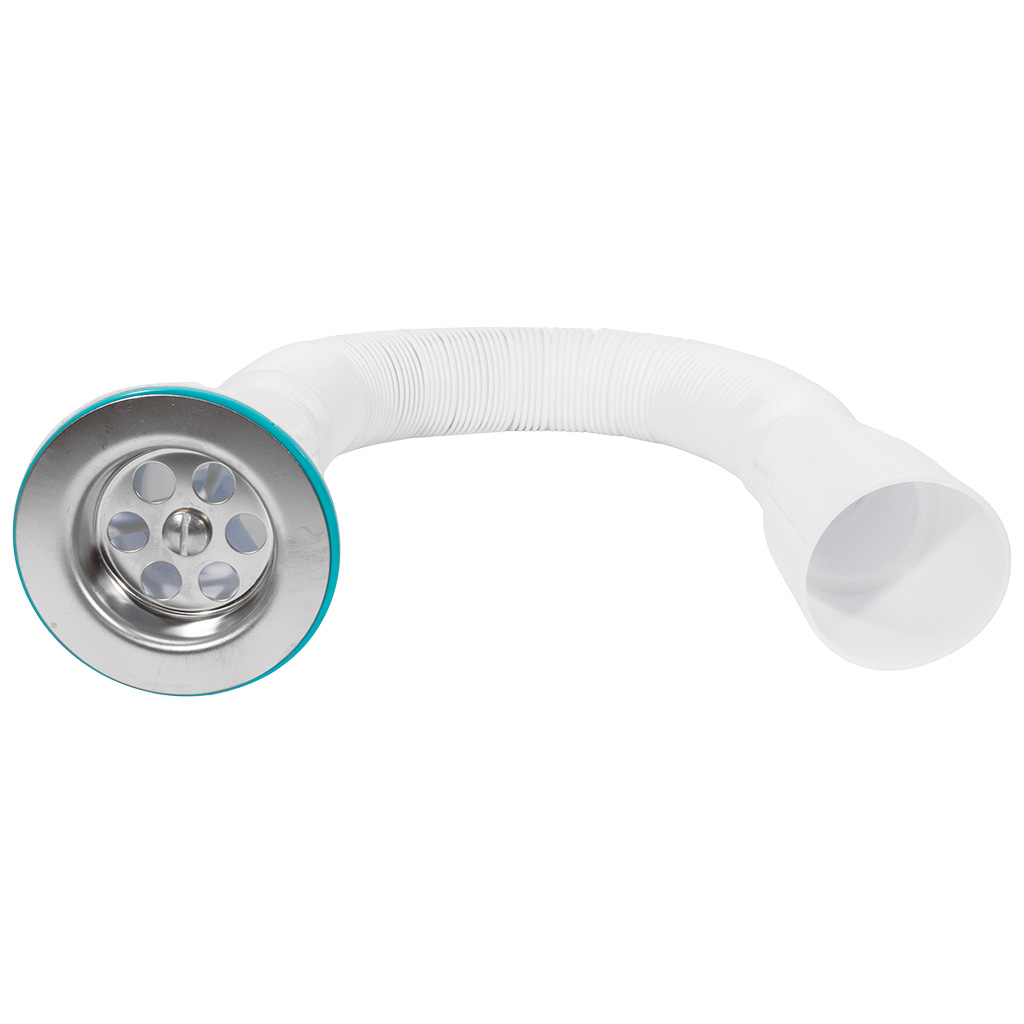 Сифон для мойки Aquant, D40/50мм, L1200мм