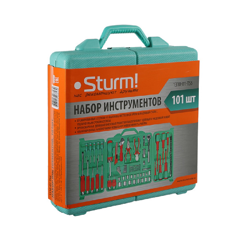 Набор инструментов Sturm! 1310-01-TS6, 101 предмет