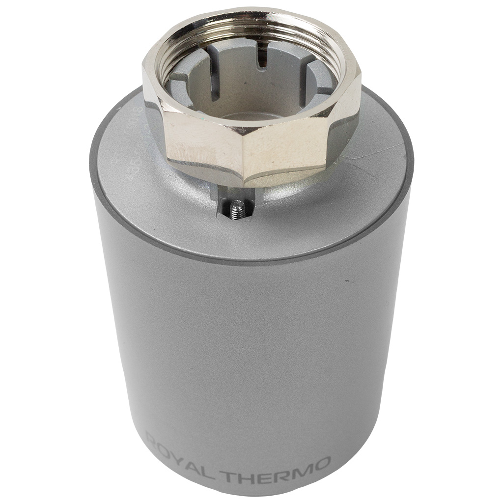Термостат радиаторный Royal Thermo Smart Heat, электронный, серебро