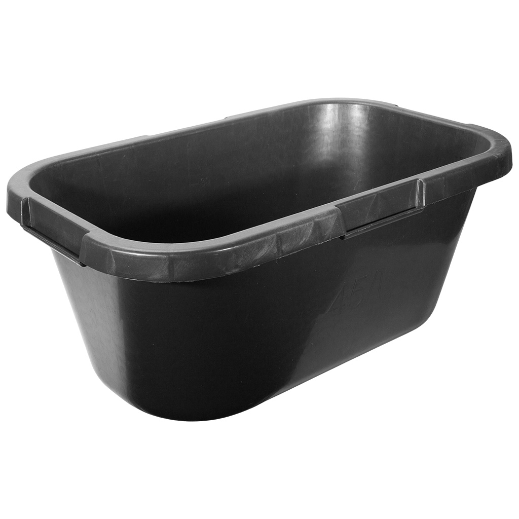 Таз строительный прямоугольный, 45л