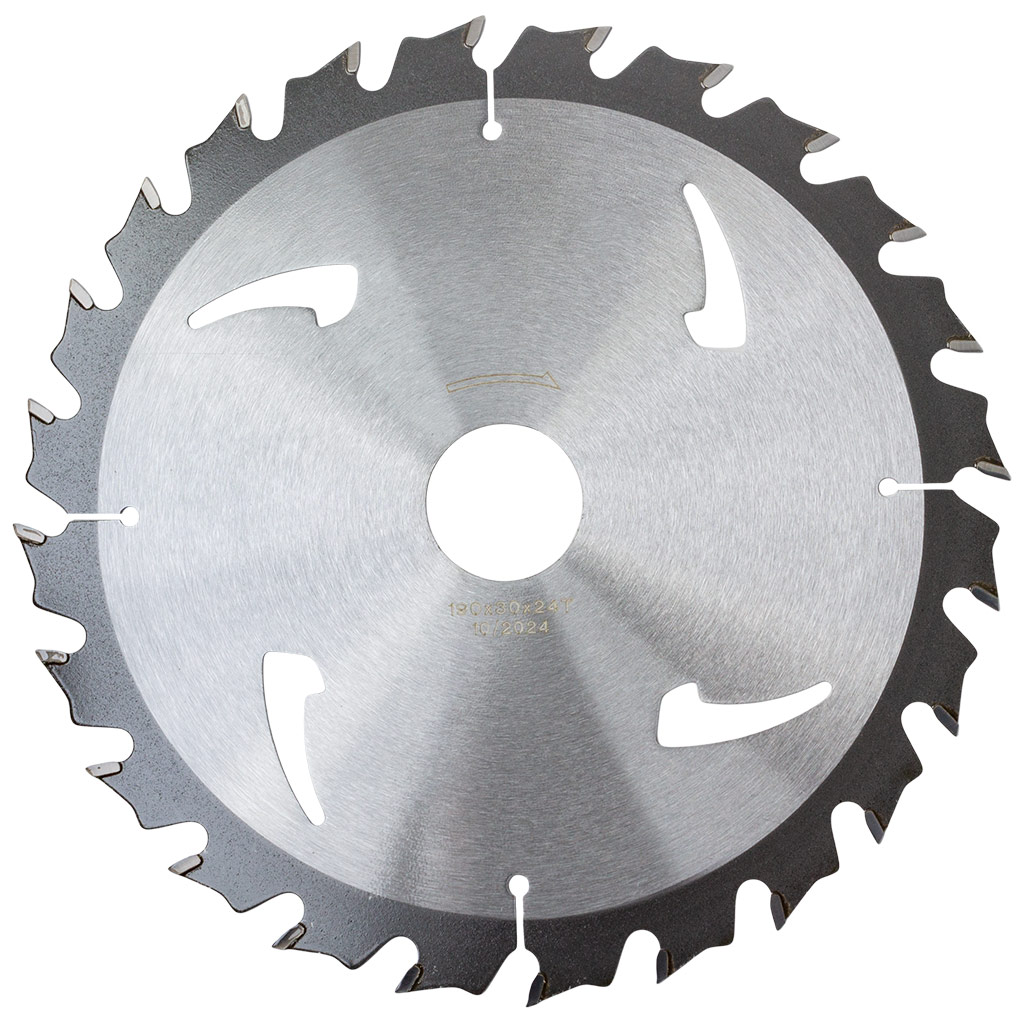 Диск пильный Hanskonner THIN KERF, по дереву, 190х30мм, 24 зубьев