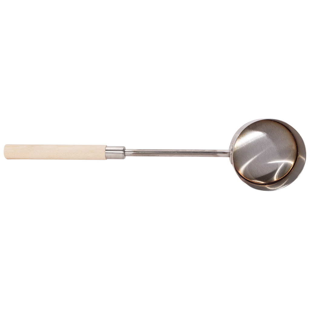 Ковш для бани, из нержавейки, средний