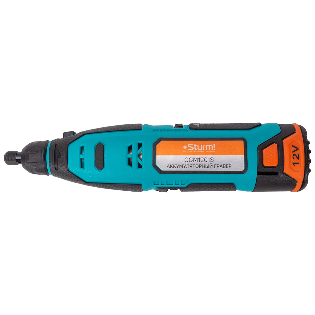 Гравер аккумуляторный Sturm! CGM1201S 1BatterySystem, 12В