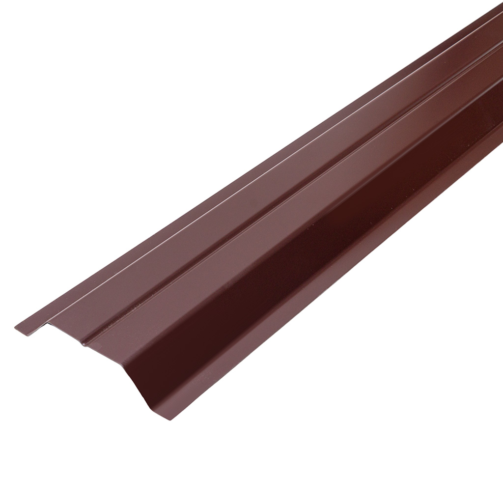 Штакетник металлический, 105 х 1500мм, RAL 8017 шоколад, П-образный