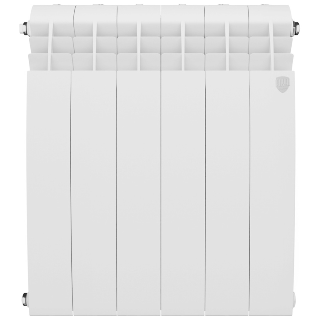 Радиатор Royal Thermo, BiLiner /Bianco Traffico, 6 секций, 500, биметалл